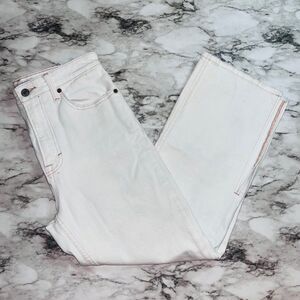 Lucky Brand Jeans Lucky Pins Ankle Slit White Tag White Women 6/28 Barbiecore